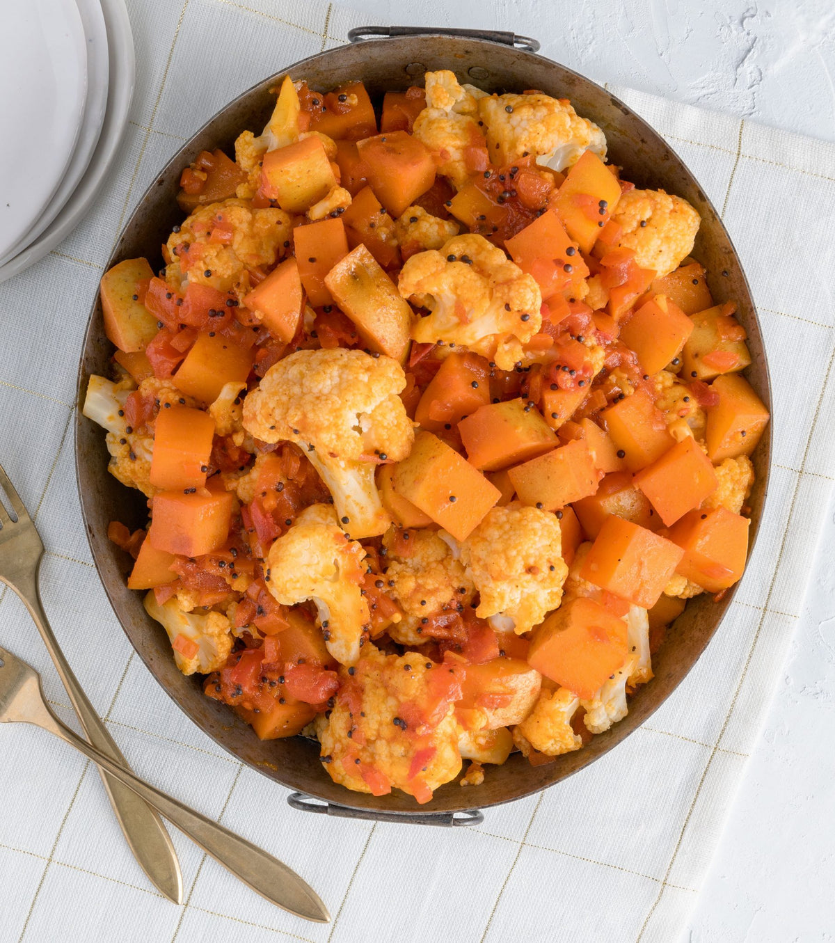Indian Potato and Cauliflower Curry – Instant Pot