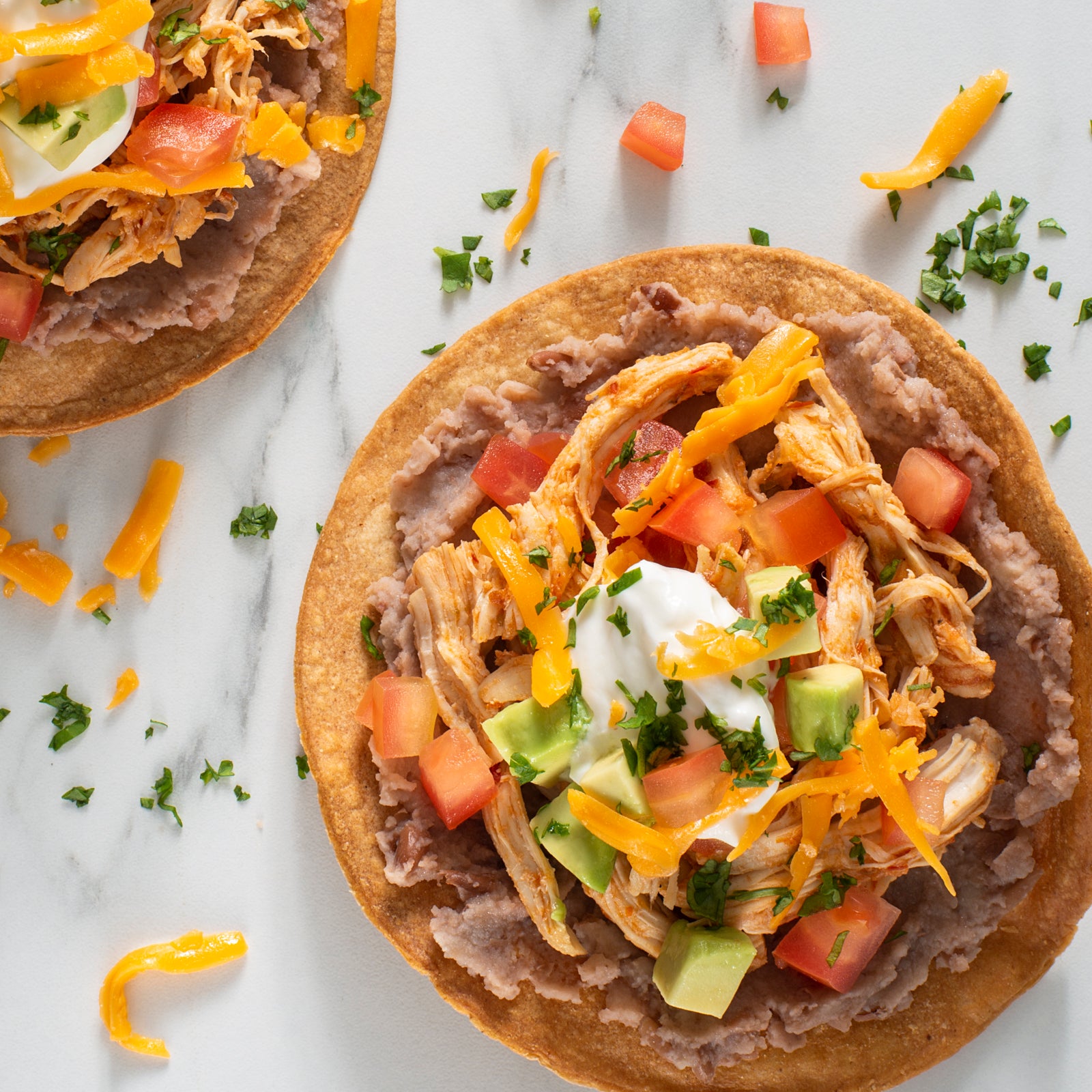Duo Crisp + Air Fryer - Chicken Tostadas