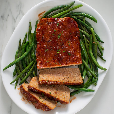 Duo Crisp + Air Fryer - Turkey Meatloaf and Green Beans
