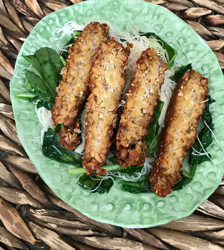 Sous-Vide Spicy Tempeh