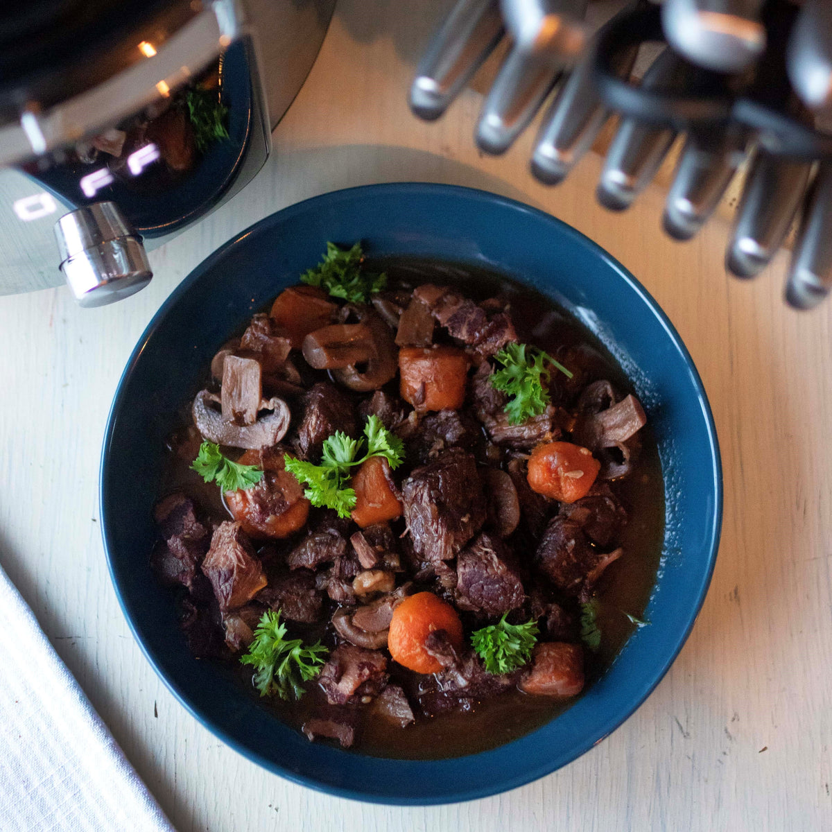 Julia Child’s Boeuf Bourguignon Instant Pot