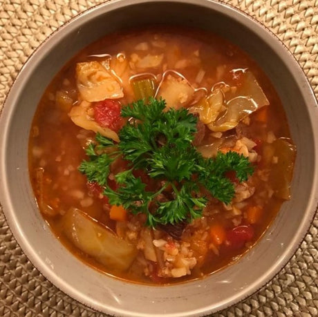 Slow Cooked Keto Cabbage Soup