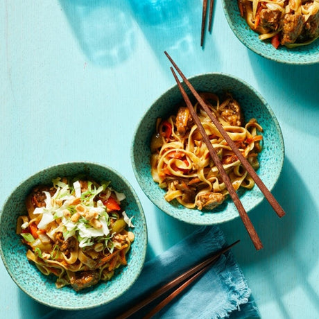 Kung Pao Pork Lo Mein