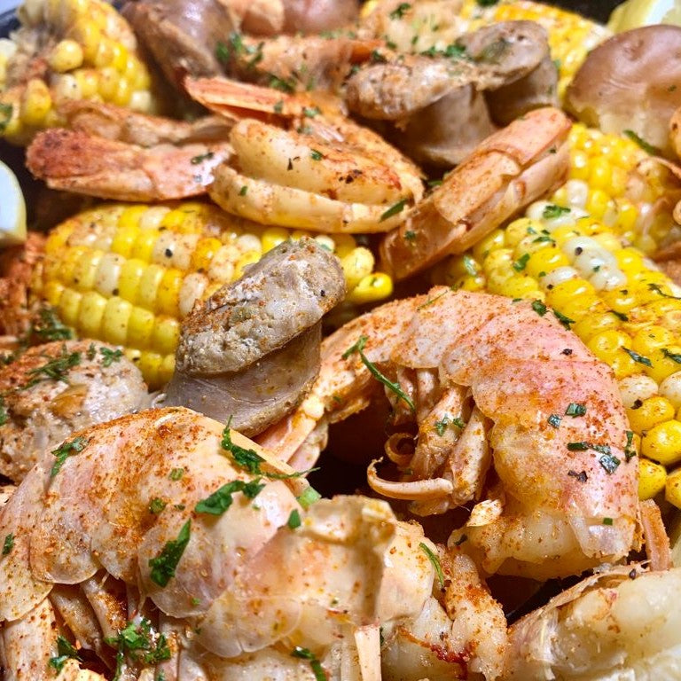 Slow Cooked Louisiana Shrimp Boil