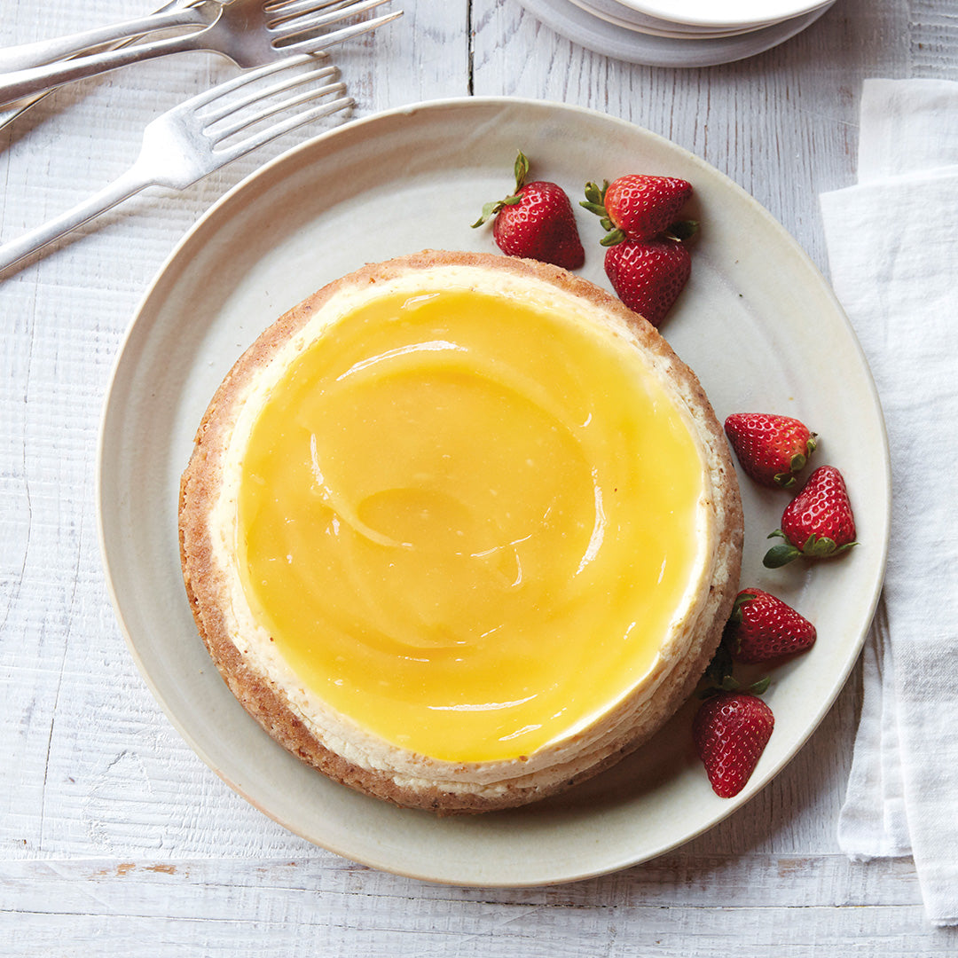 Meyer Lemon Ricotta Cheesecake