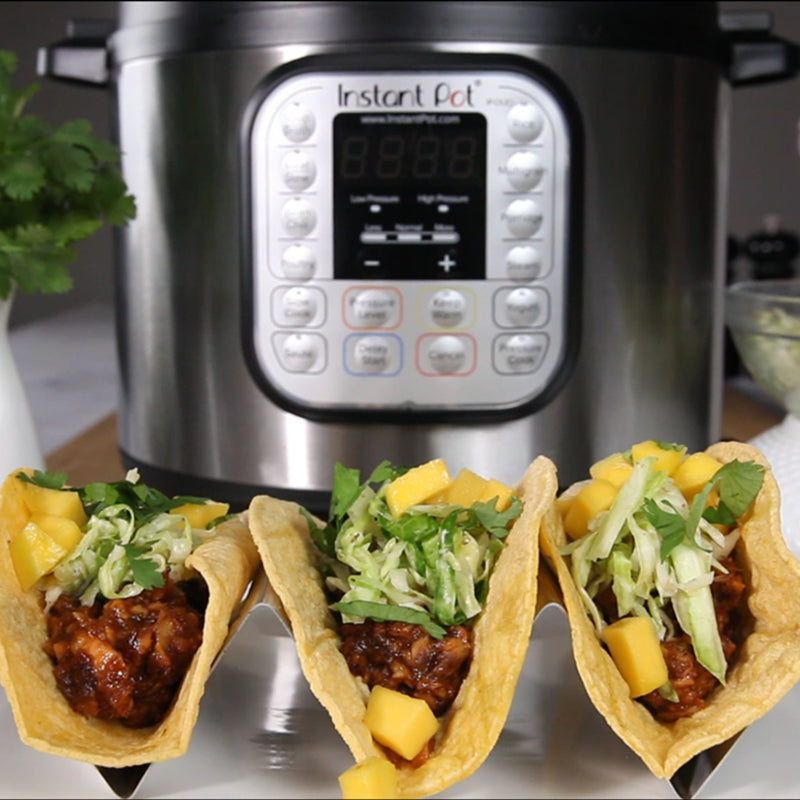 Mango BBQ Fish Tacos Instant Pot