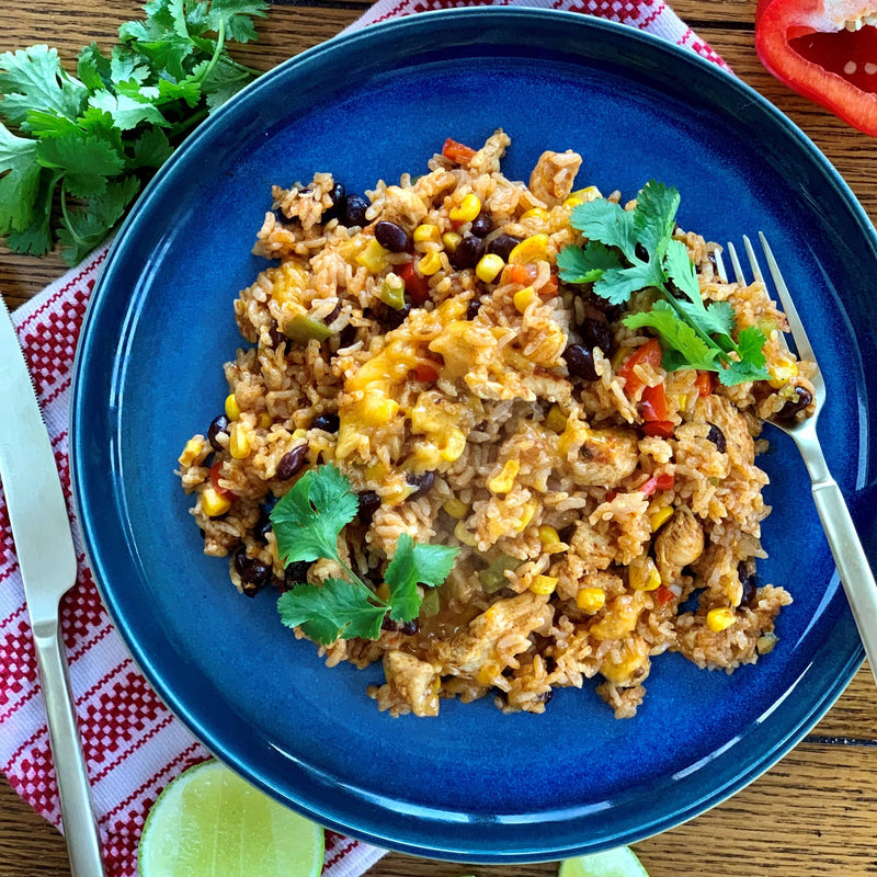 Chicken Enchilada Rice Instant Pot