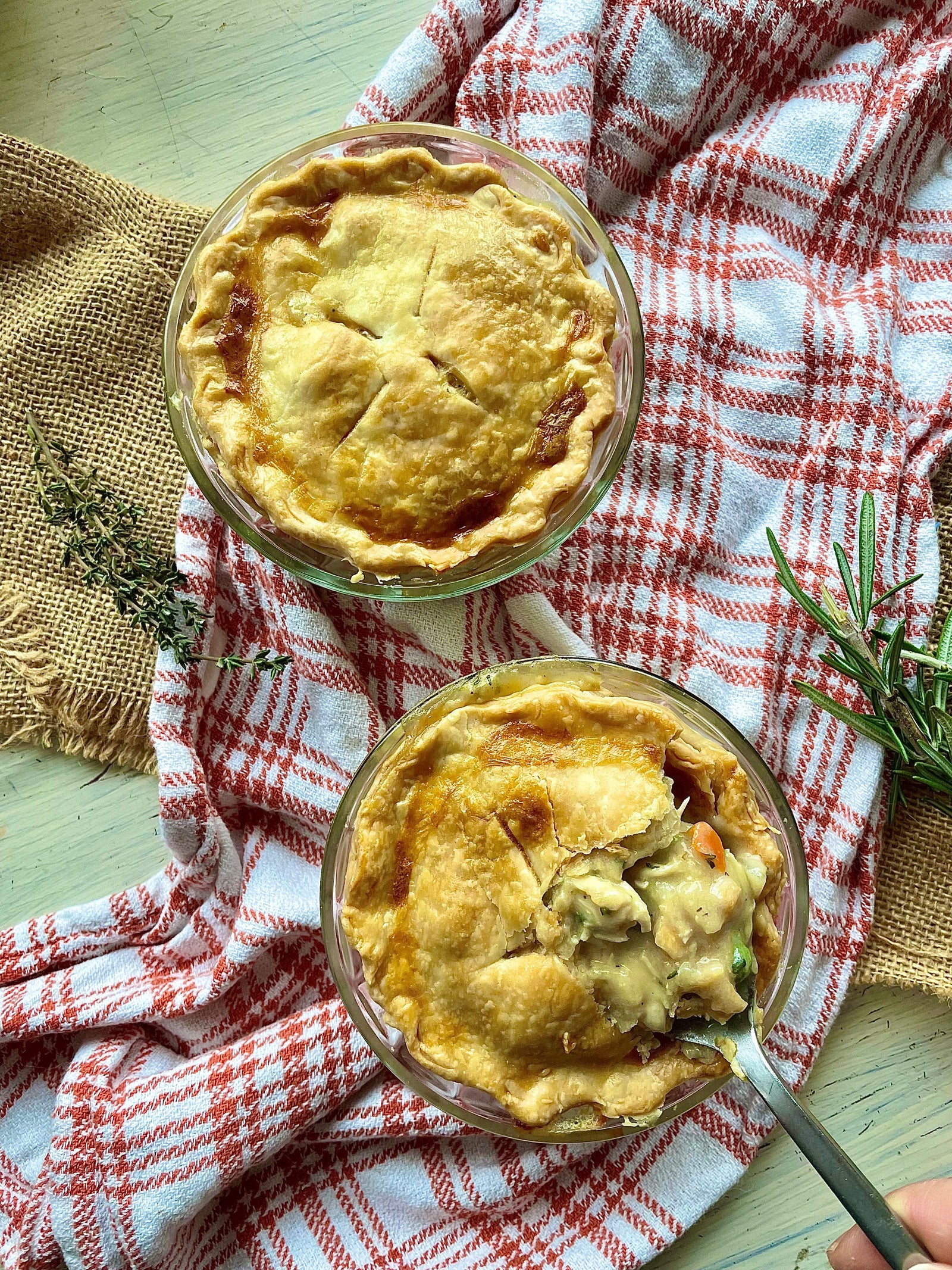 Mini Turkey Pot Pies