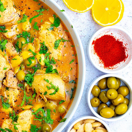 Moroccan Lemon Chicken