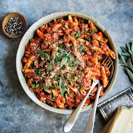One-Pot Pasta with Bolognese
