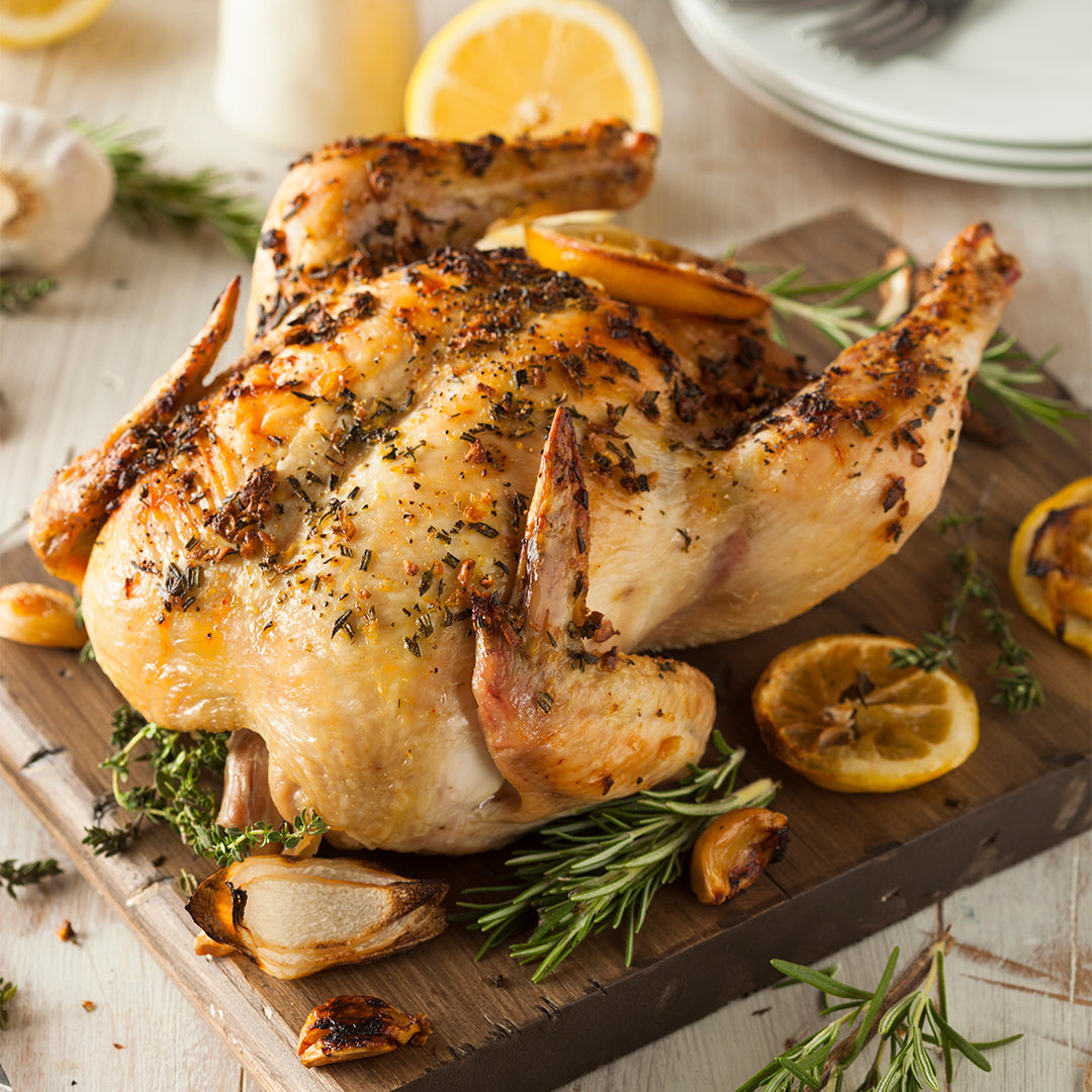 Crispy Parmesan Roast Chicken with Lemon for the Instant Pot Duo Crisp or Air Fryer Lid | Official