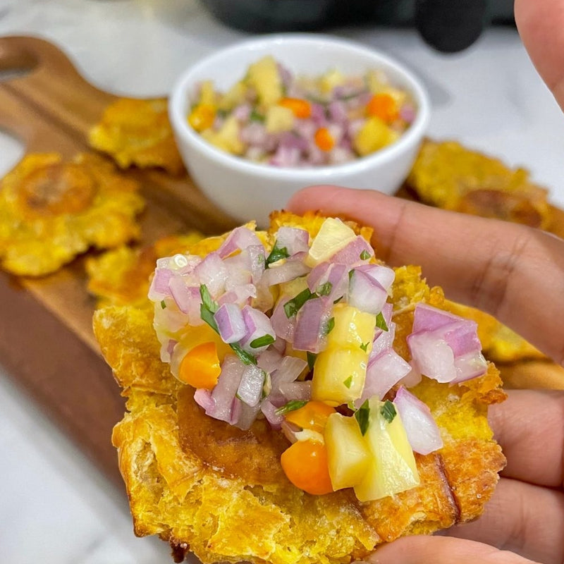 Patacones (TwiceFried Plantains) Instant Pot