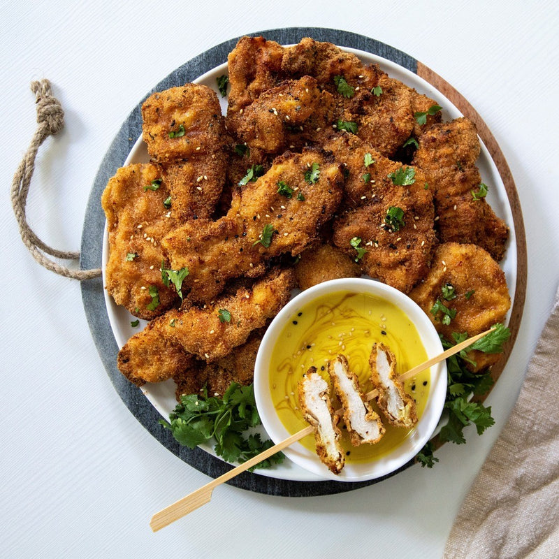Breaded Chicken with Honey Mustard Sauce – Instant Pot