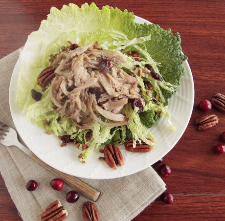 Pulled Pork with Cranberries and Pecans