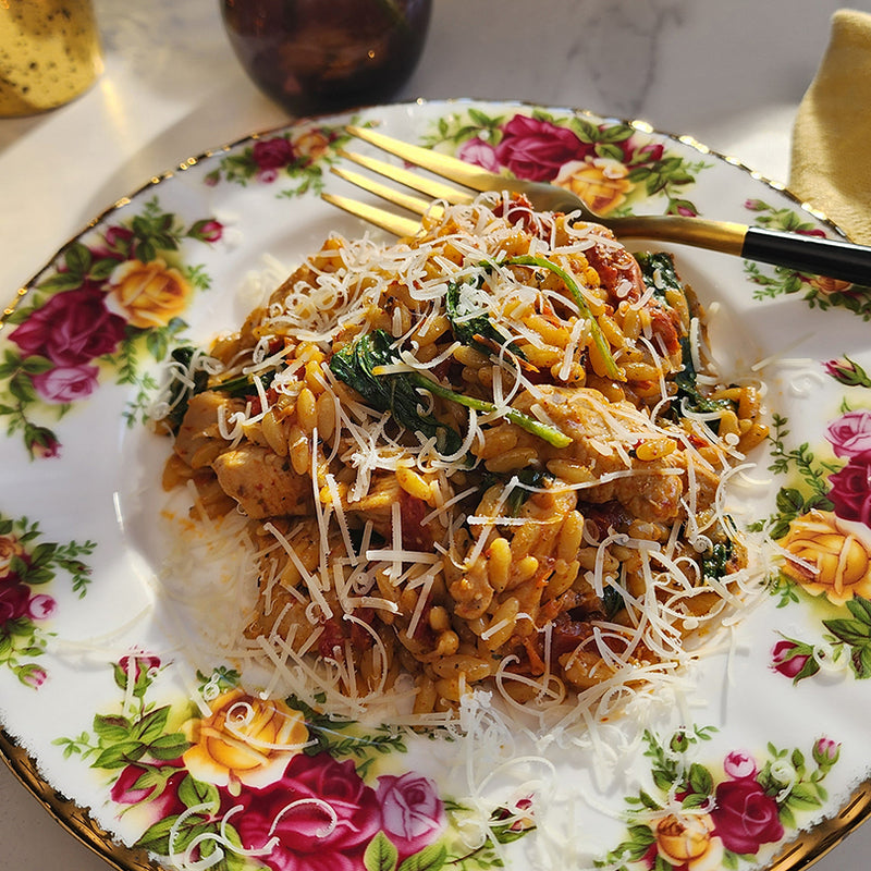 Quick & Easy Marry Me Chicken Orzo Instant Pot