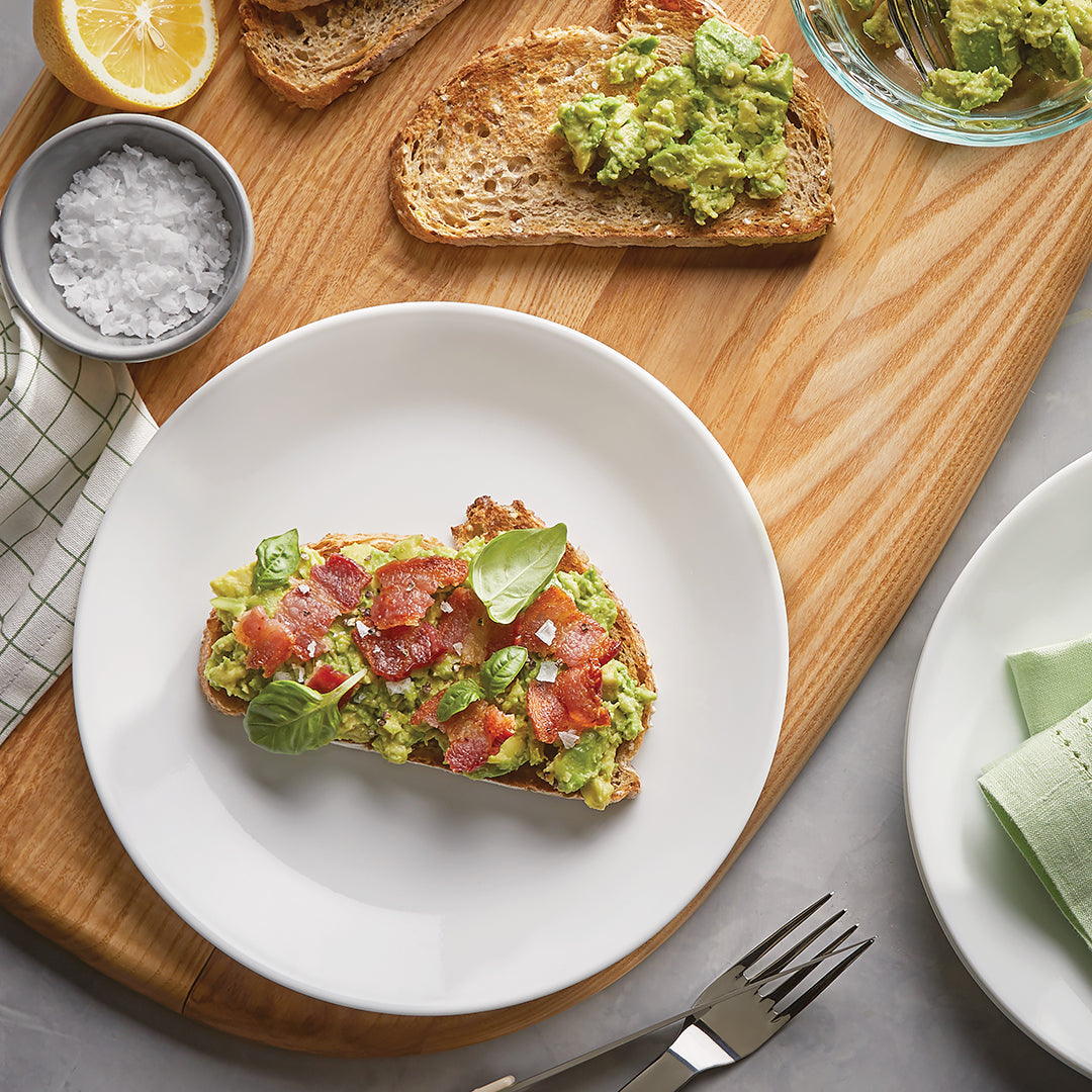 Avocado Toast with Bacon