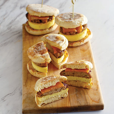Sausage and Egg Sandwiches