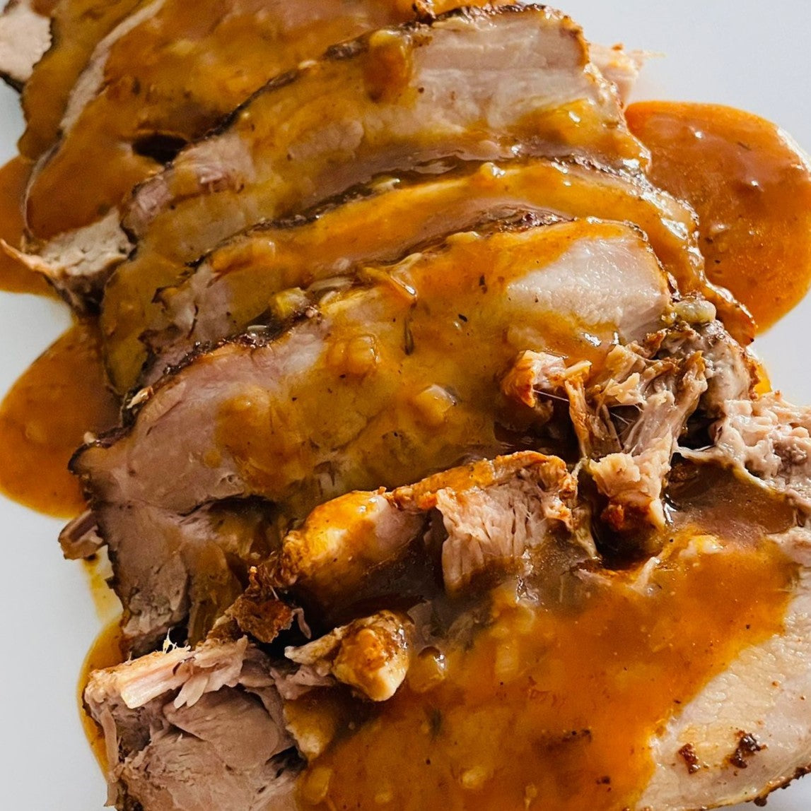 Slow Cooked Smoked Beer Pork