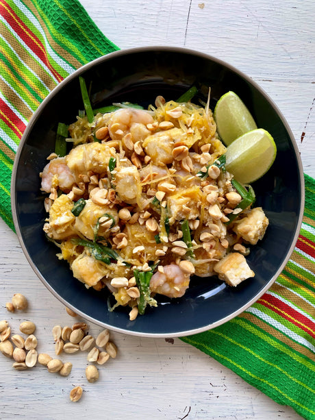 Spaghetti Squash Pad Thai