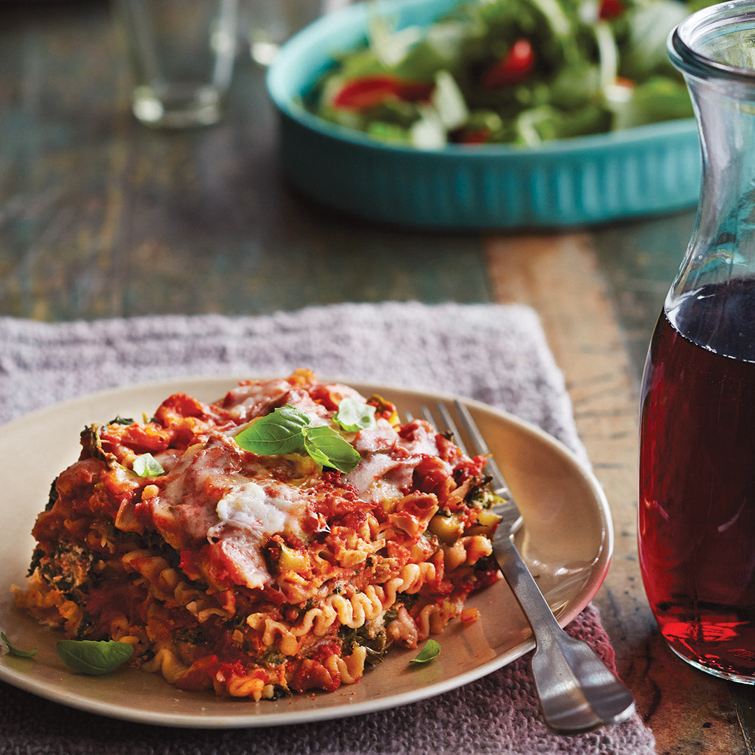 Slow Cook - Spinach and Goat Cheese Lasagna