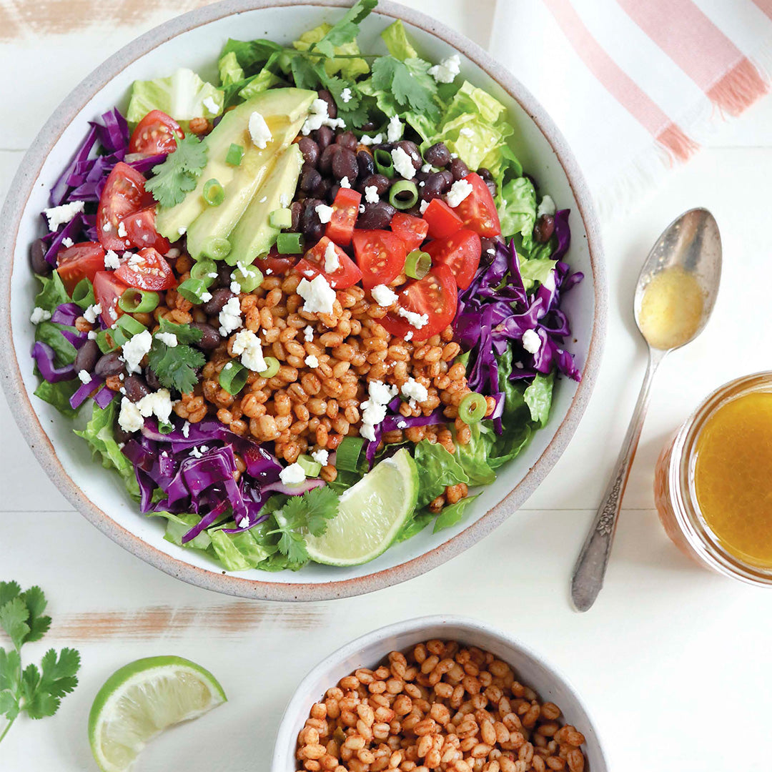 Taco Salad with Zesty Lime Vinaigrette