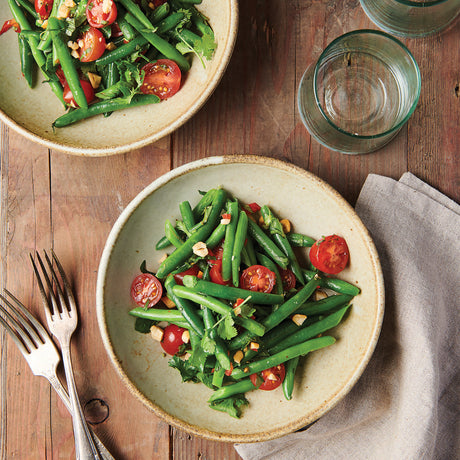 Warm Thai-Style Green Bean and Tomato Salad