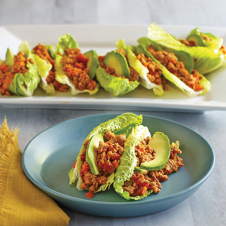 Turkey Taco Lettuce Boats