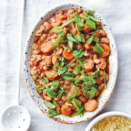 White Bean and Carrot Tagine