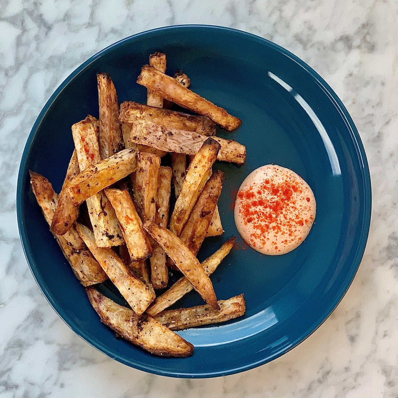Yuca Fries with Chili Lime Dipping Sauce