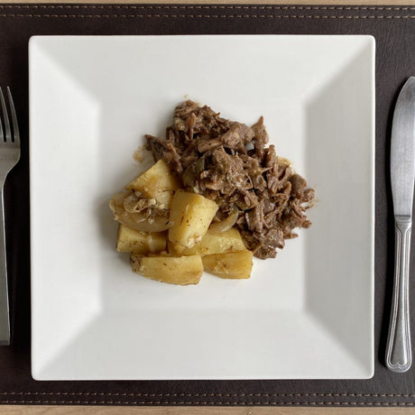 Shredded Meat with Potatoes