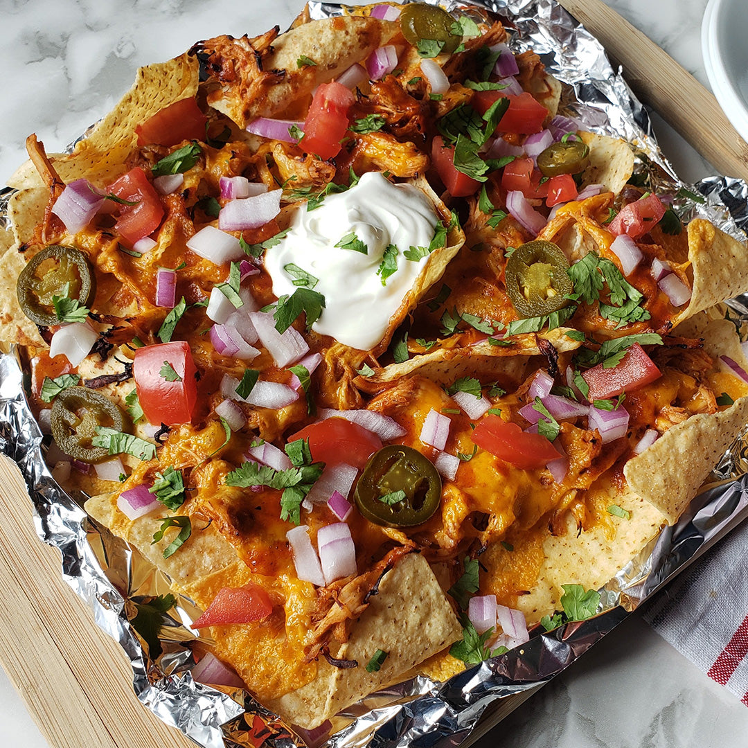 BBQ Chicken Nachos