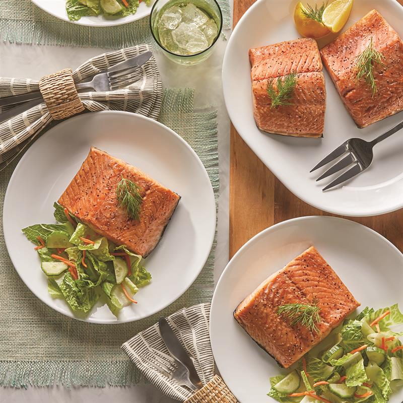 Roasted Teriyaki Salmon