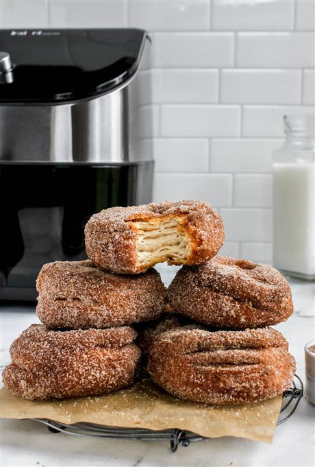 Air-Fried Pumpkin Spice Donuts