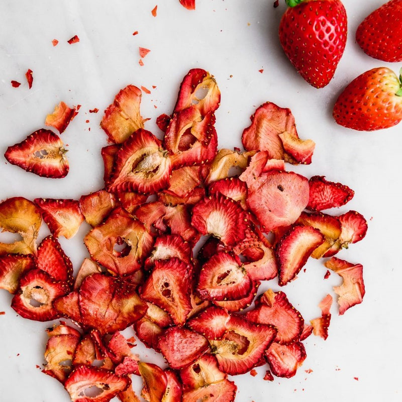 [Delight Project] Fresh Strawberry Chips & Yogurt Cubes 10g