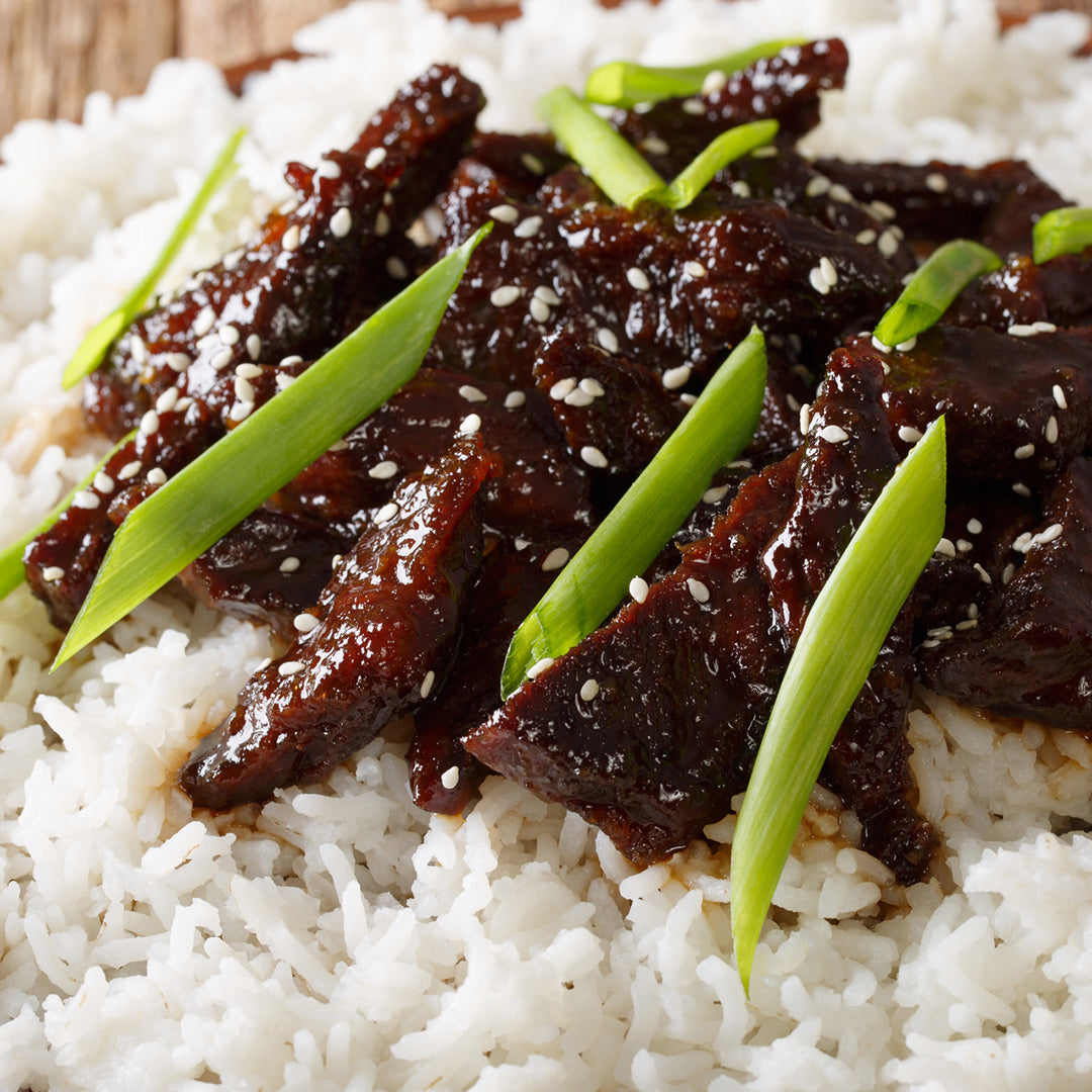 Mongolian Beef and Rice