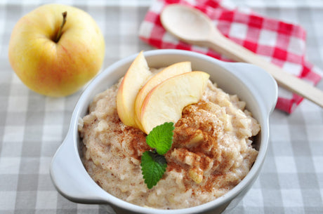 Almost Instant Apple Pie Rice Pudding