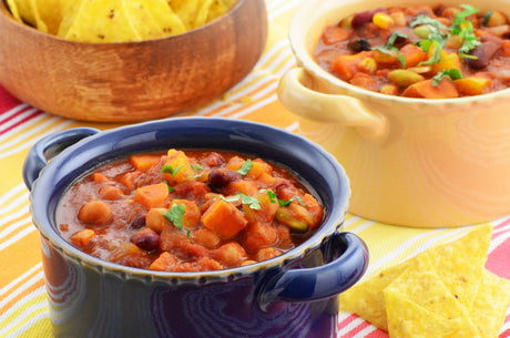 Sweet Potato Kale Chili