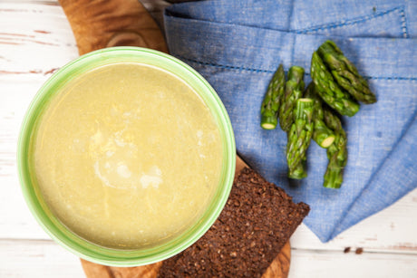 Sweet Potato and Asparagus Bisque