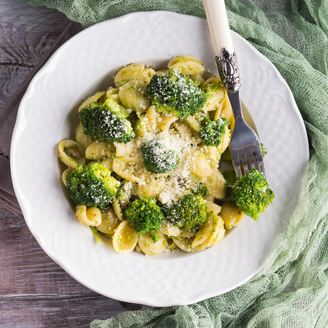 Air Fryer Lid - Orecchiette with Roasted Broccoli and Walnuts
