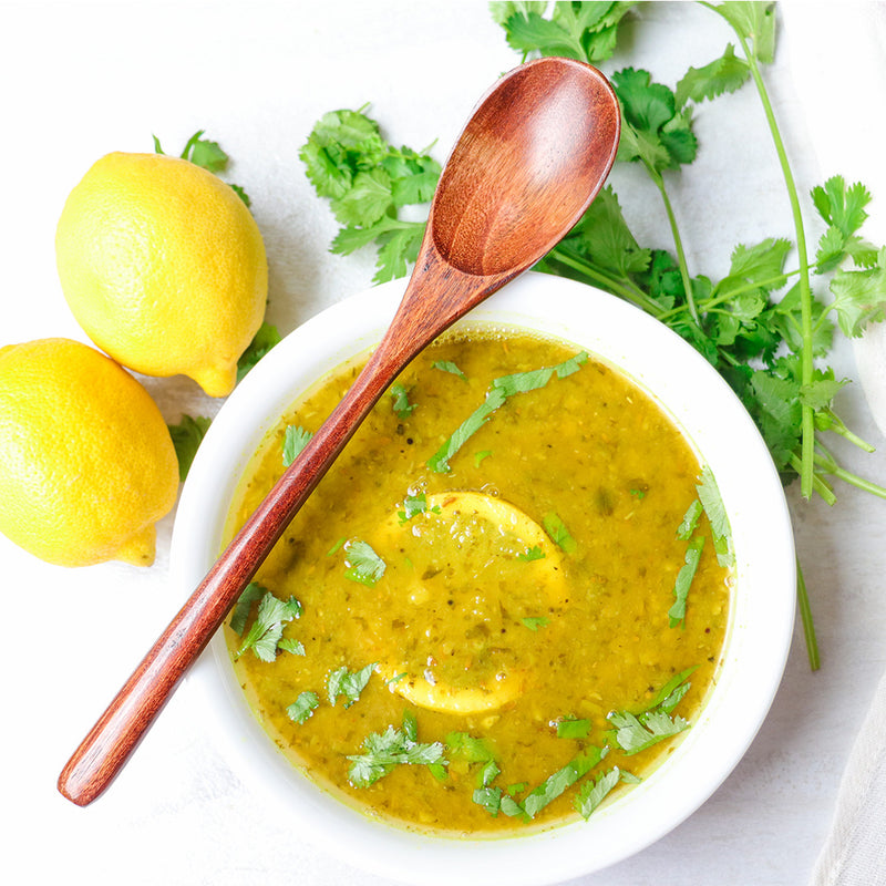 Lemon Cilantro Soup - Lemon Coriander Rasam – Instant Pot
