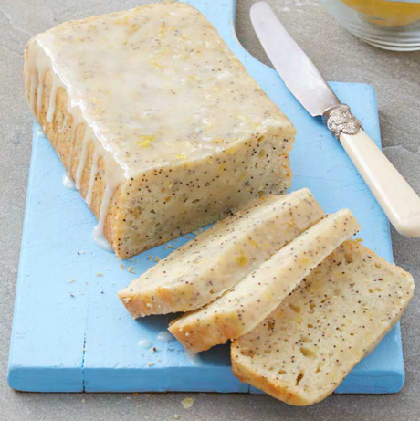 Lemon-poppy Seed Loaf Cake With Lemon Glaze