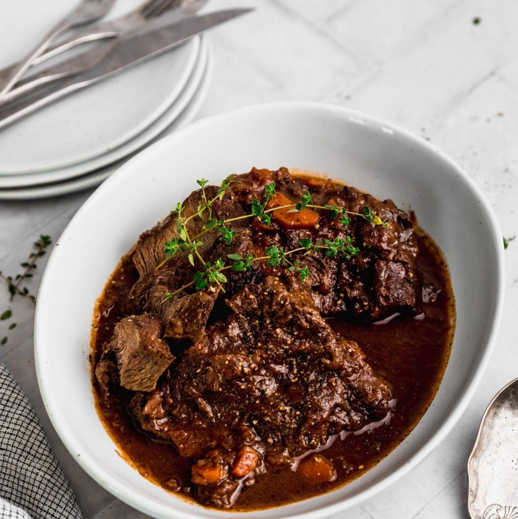 Cooking The Rib Cap Rib Cap in Red Wine – Instant Pot