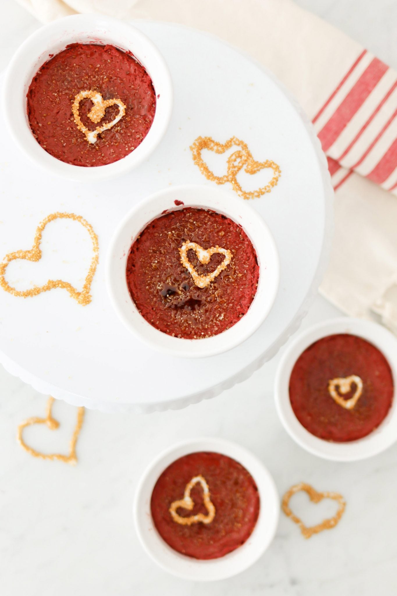Red Velvet Creme Brulee