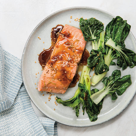 Soy-Glazed Salmon with Ginger