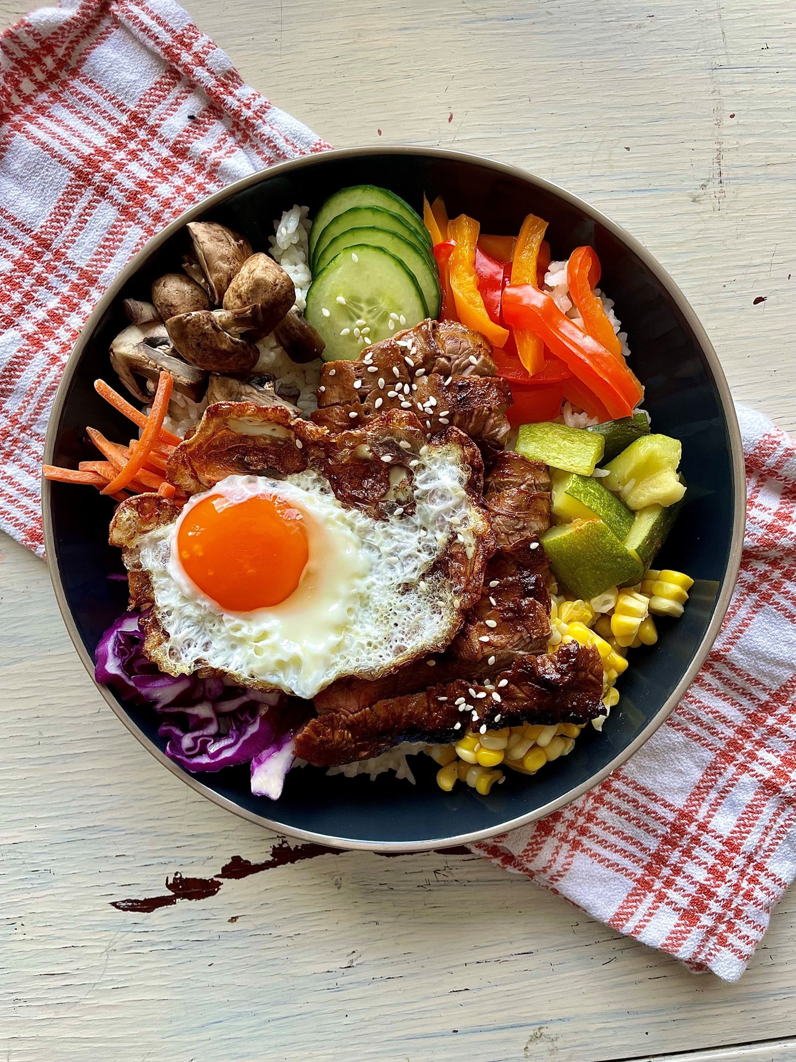 Weeknight Bibimbap