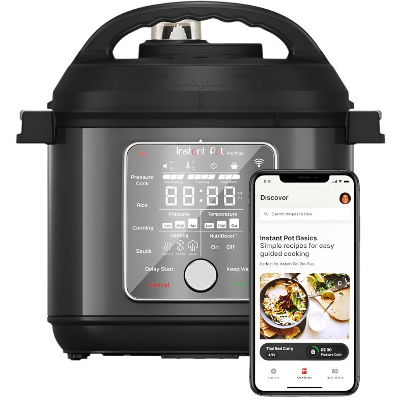 Instant Pot Pro Plus™ Smart 6QT Multi-Cooker, front view