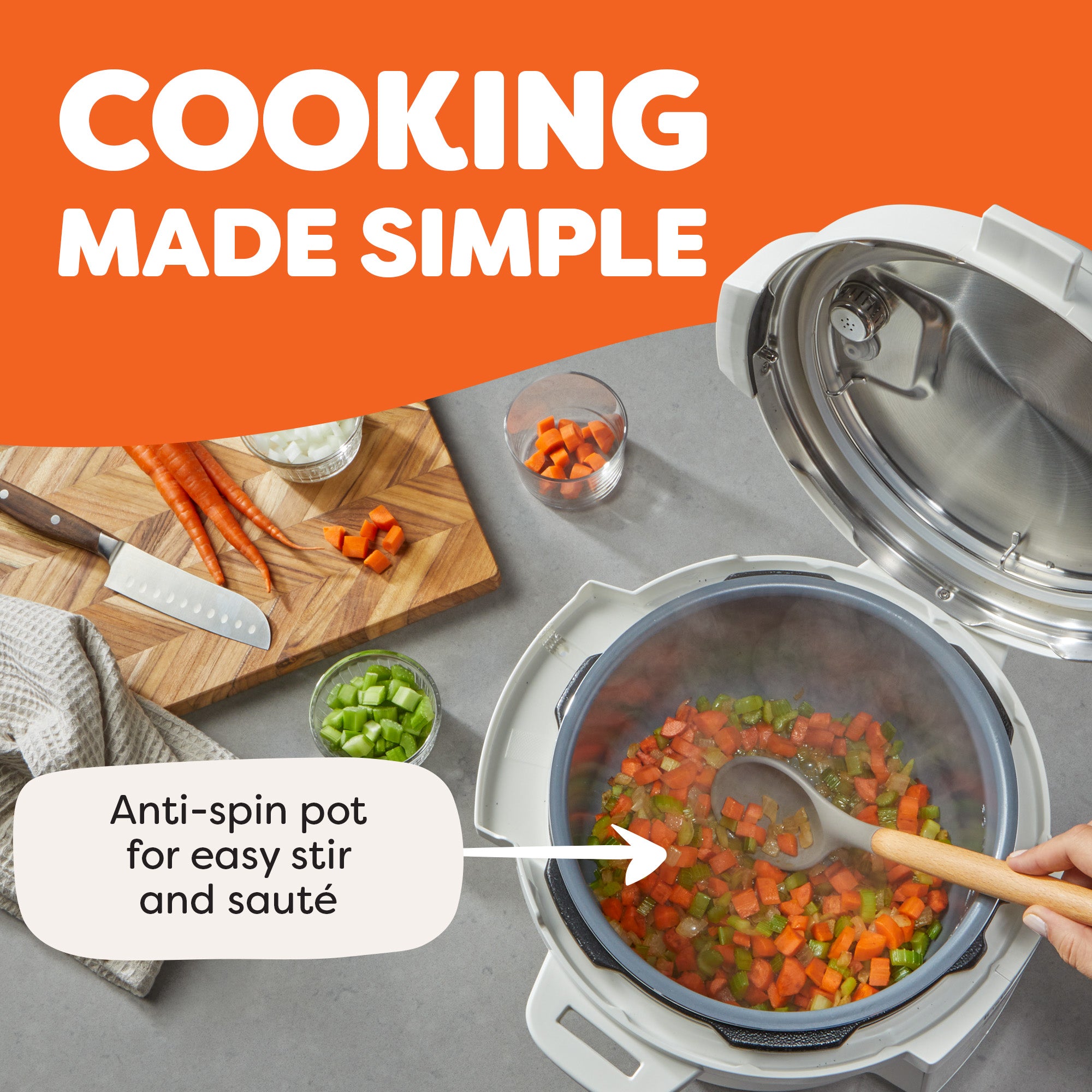 Instant Pot® 6QT RIO™ Multi-Cooker, Sea Salt