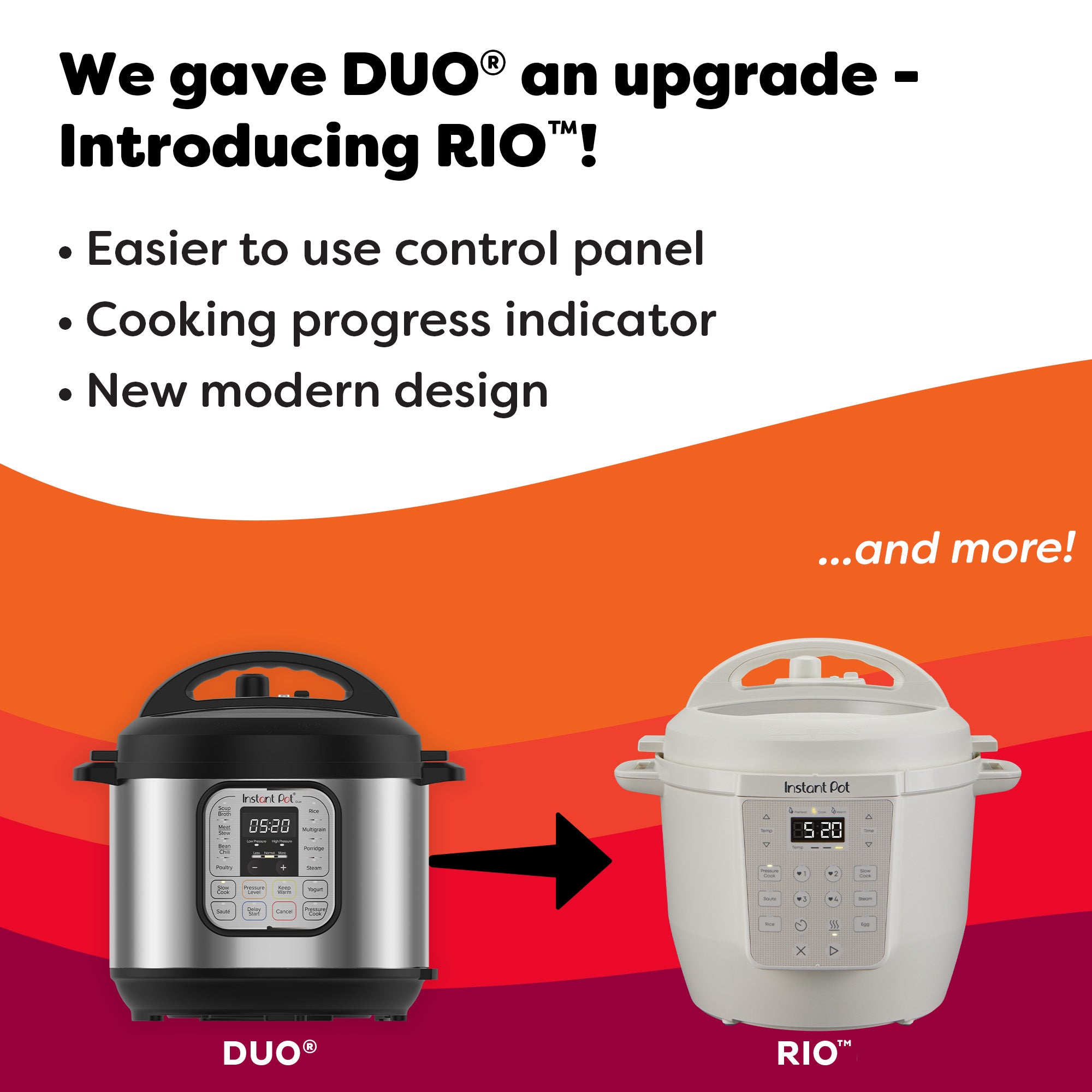 Instant Pot® 6QT RIO™ Multi-Cooker, Sea Salt