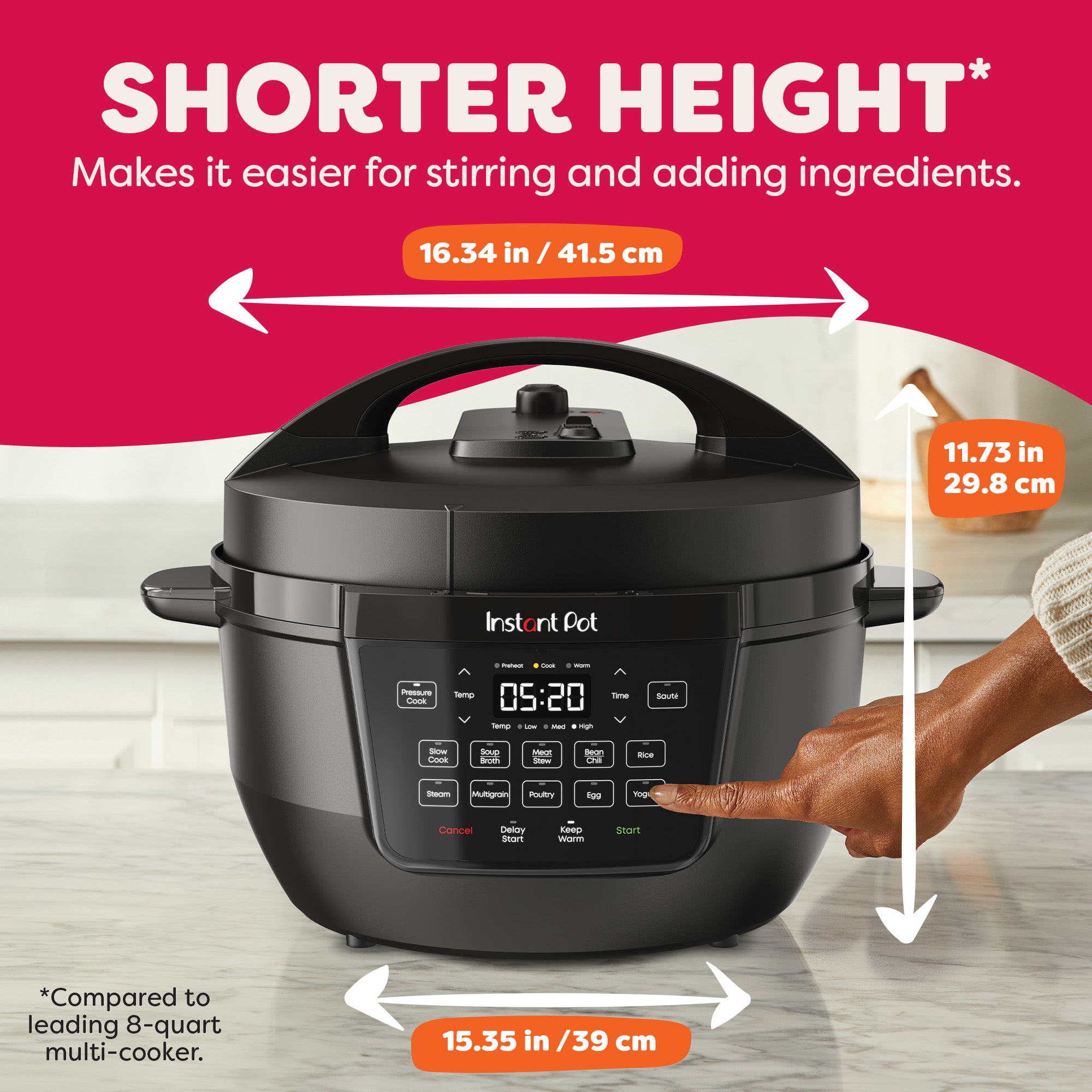 Instant Pot® RIO™ Wide Multi-Cooker - Main Image