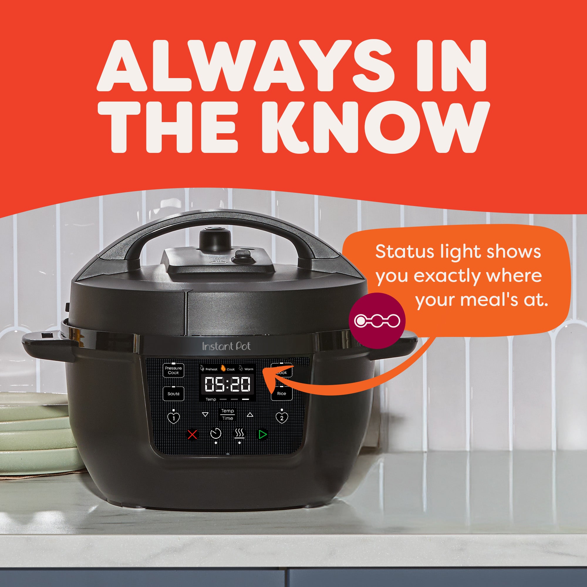 Instant Pot® 4QT RIO™ Mini Chef Series Multi-Cooker, Black
